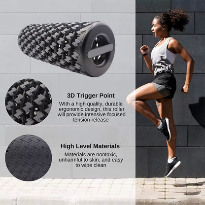 Foam Roller Equipment for Sore Muscle, Tissues Massage Rollers for Maximum Tension Relief for Deep Tissue Pain Relief